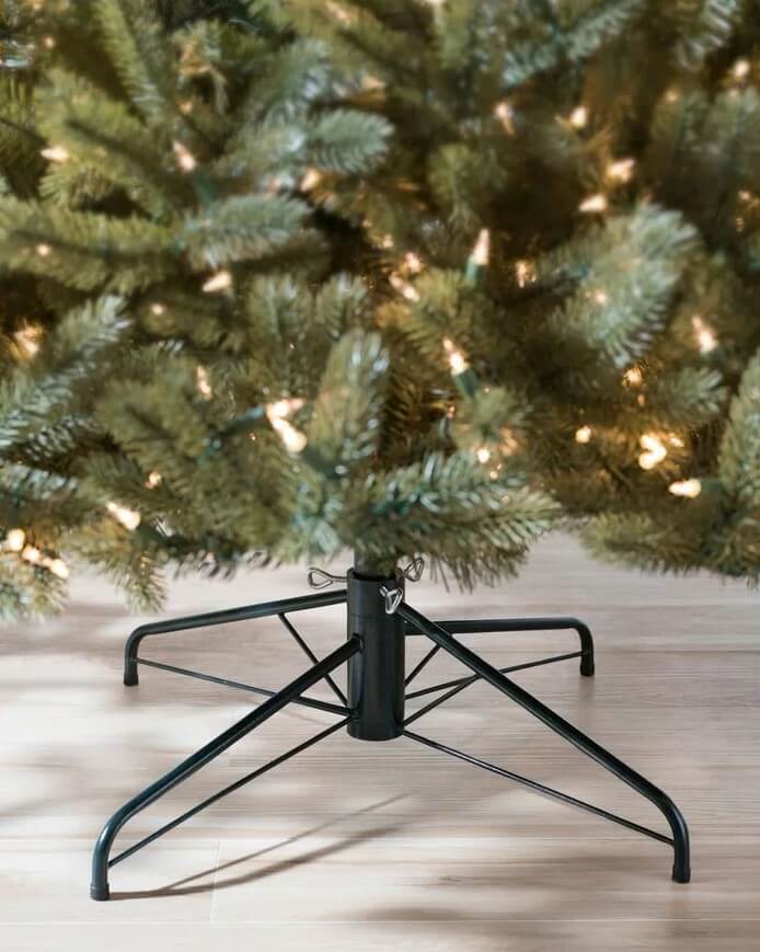 Árvore de Natal Verde Premium com Galhos Articulados, Suporte Metálico com Rodinhas e Micro LEDs Embutidos - Miniatura 4