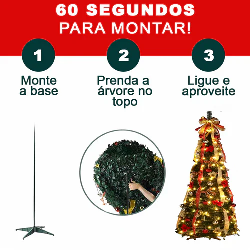 Árvore de Natal + Brinde Exclusivo De Black Friday - Miniatura 8